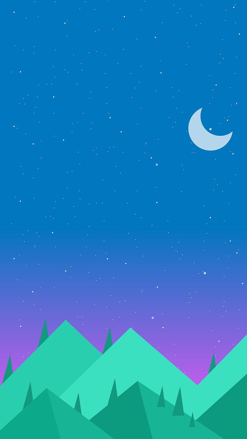 800x1422 HD drawing nature wallpaper