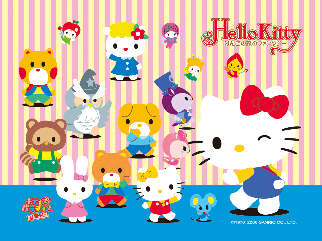 Sanrio HappyNewYear  Walpaper hello kitty Hello kitty drawing Hello  kitty backgrounds
