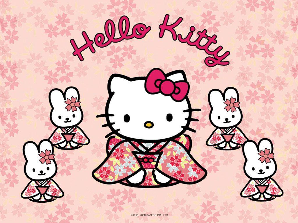 1024x768 Free download Cute Hello Kitty HD Wallpaper 1024x768 iWallHD