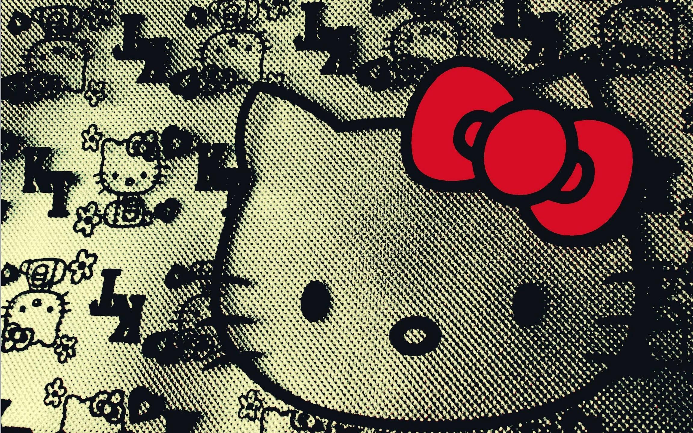 2560x1600 Cute Wallpaper of Hello Kitty