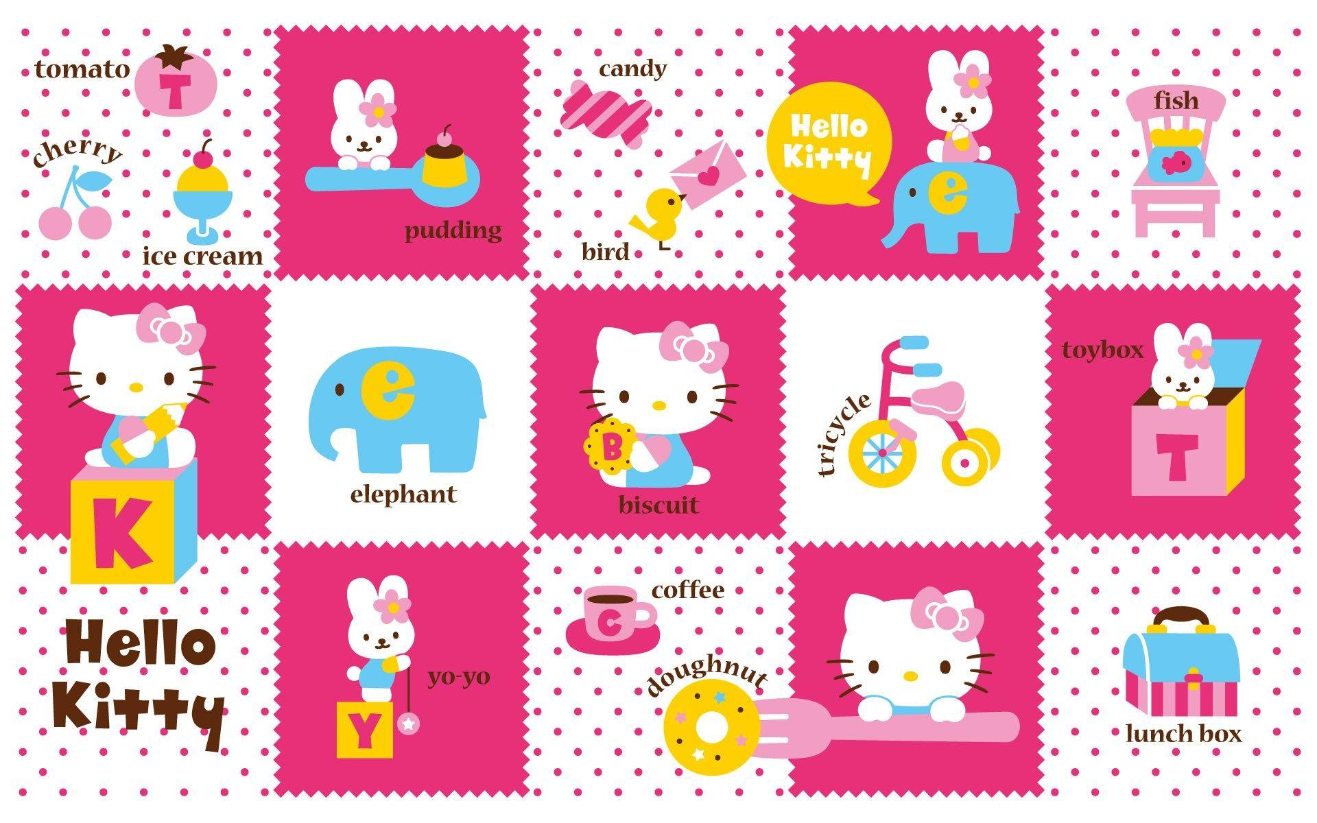 1920x1200 Hello kitty wallpaper desktop background 10 Background