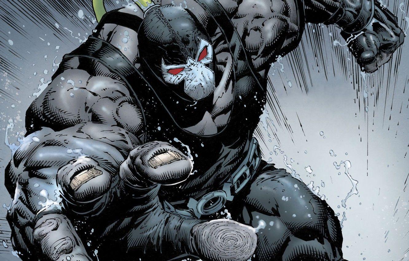 1332x850 Wallpaper Mask, Muscles, DC Comics, Bane, Bane, Venom, Venom