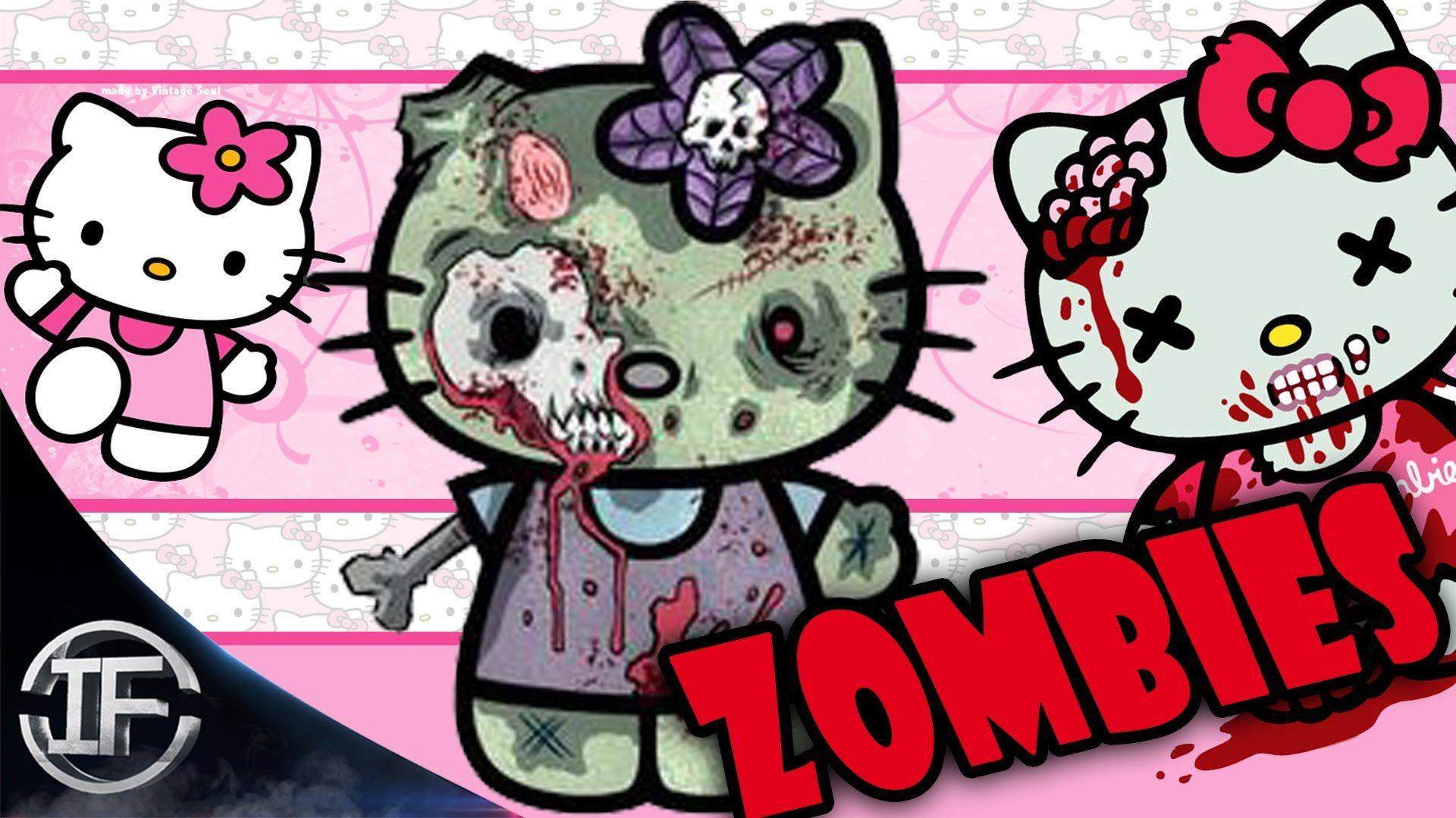 Zombie Hello Kitty Wallpapers Top Free Zombie Hello Kitty Backgrounds