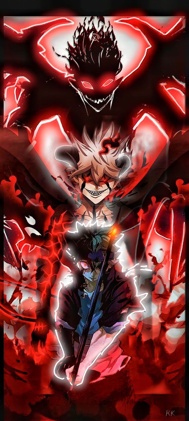 736x1636 asta#black clover# liebee#anime#evil#devil#manga#dark anime# neon mix