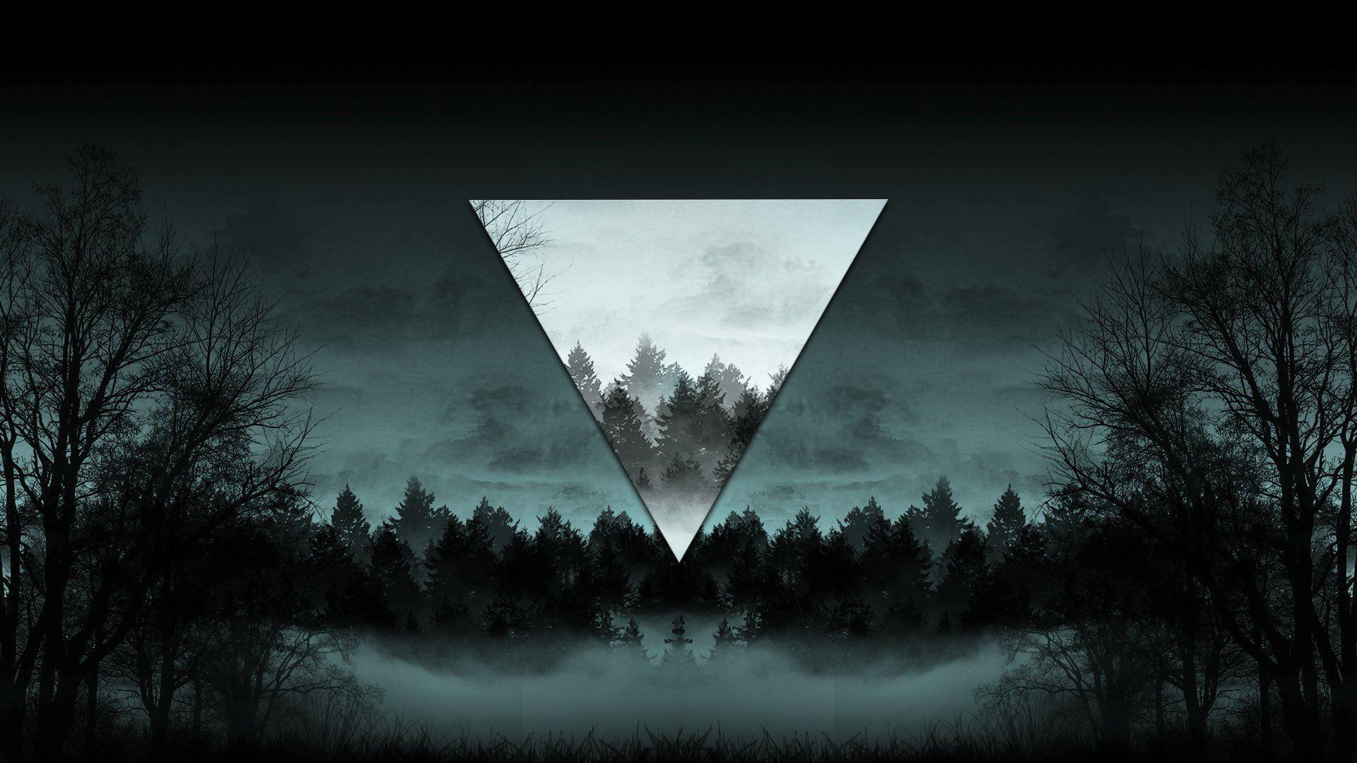 1920x1080 Lake triangle HD Wallpaper. Background Imagex1080