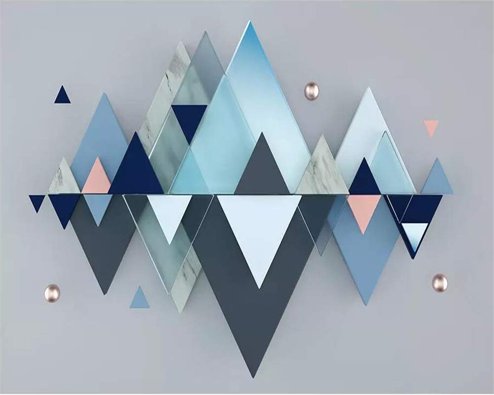1000x800 HeroStore Wallpaper Mural New 3D Stereo Blue