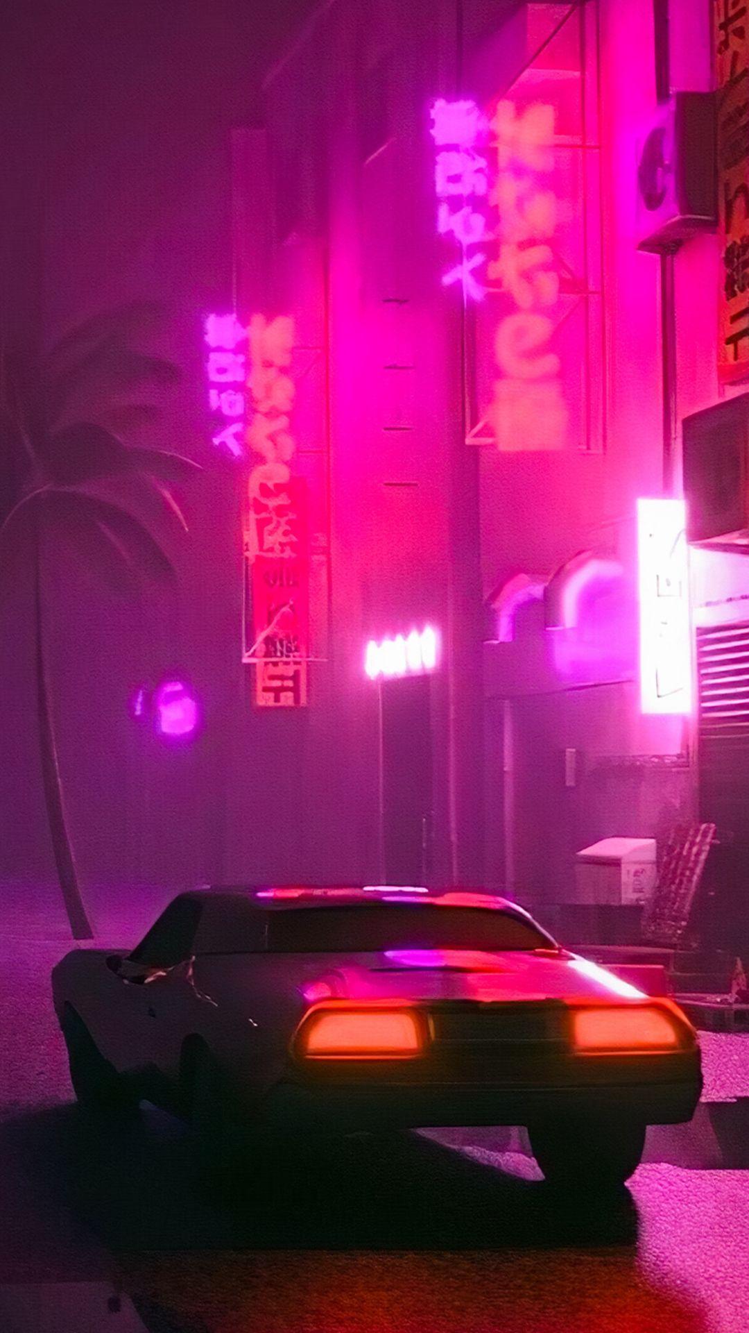1080x1920 Synthwave Wallpaper Car Collection Thread Outrun