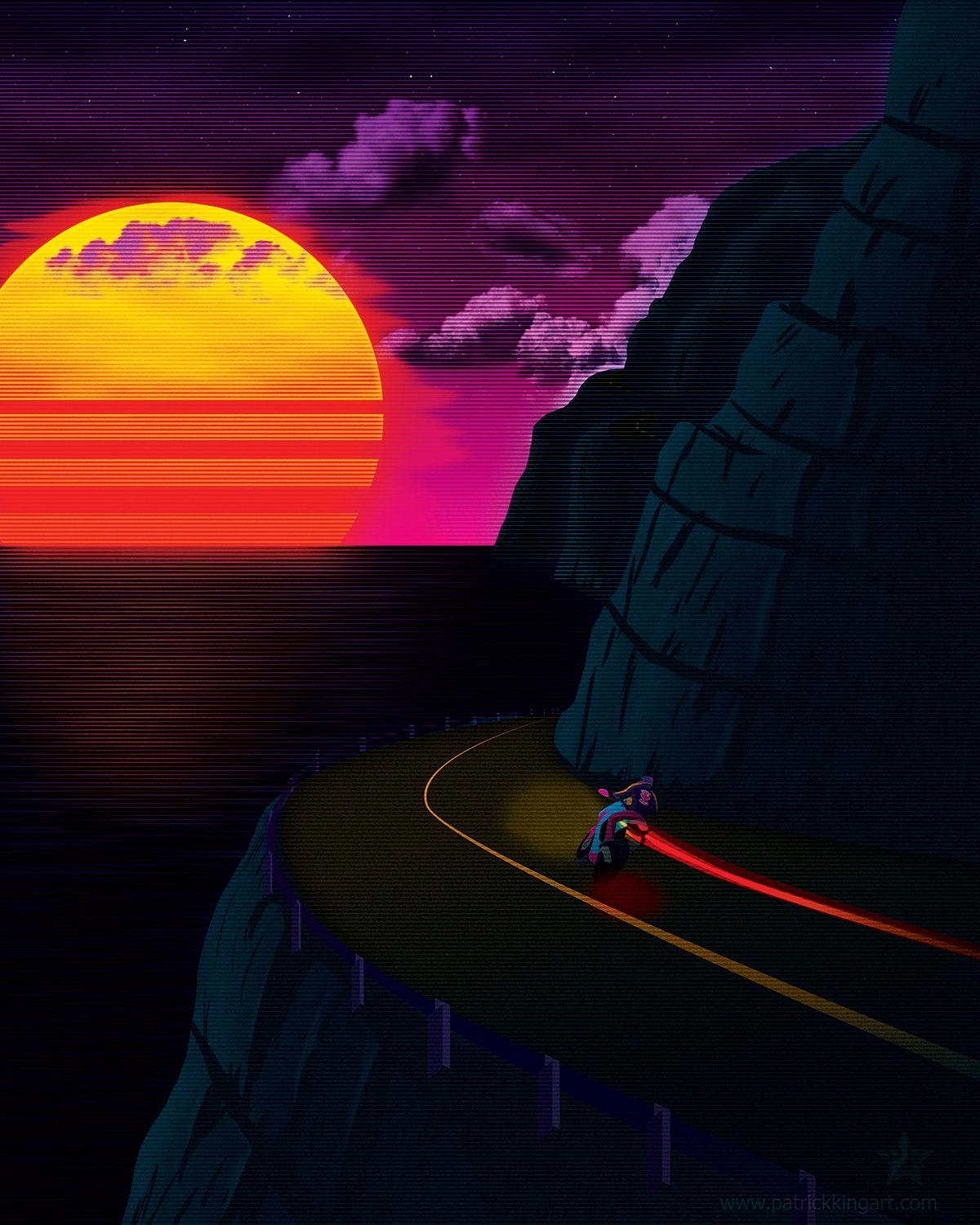 1200x1500 I'm looking for a new wallpaper for my phone with outrun