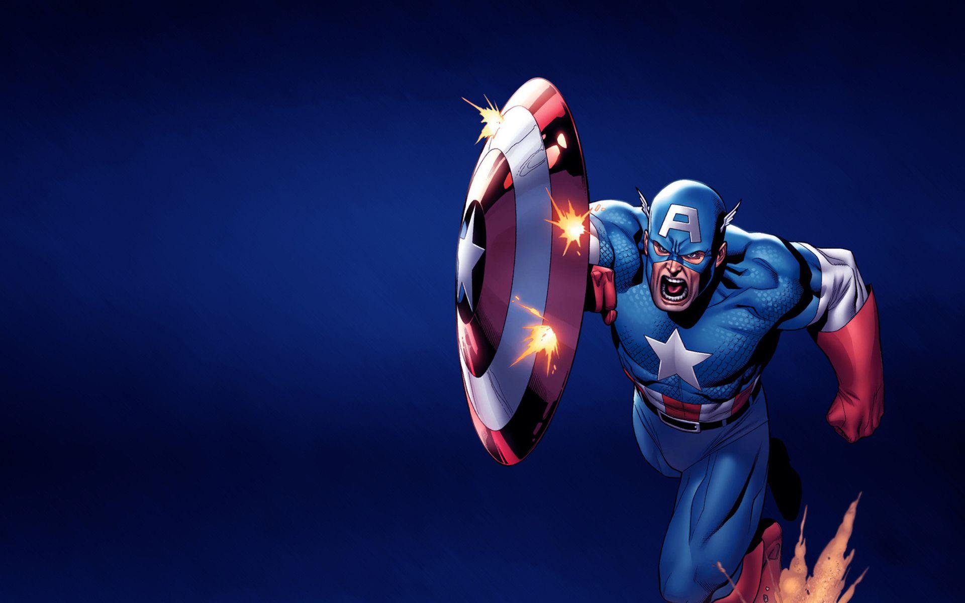 Captain America Cartoon Wallpapers - Top Free Captain America Cartoon