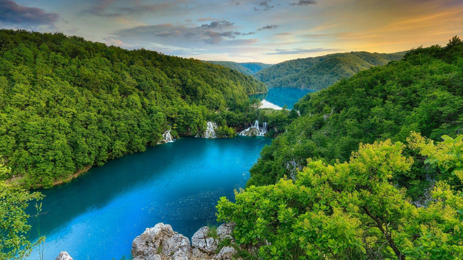 1920x1080 Plitvice Lakes National Park, Croatia. [Desktop wallpaper 1920x1080]. Plitvice lakes national park, National parks, Plitvice lakes
