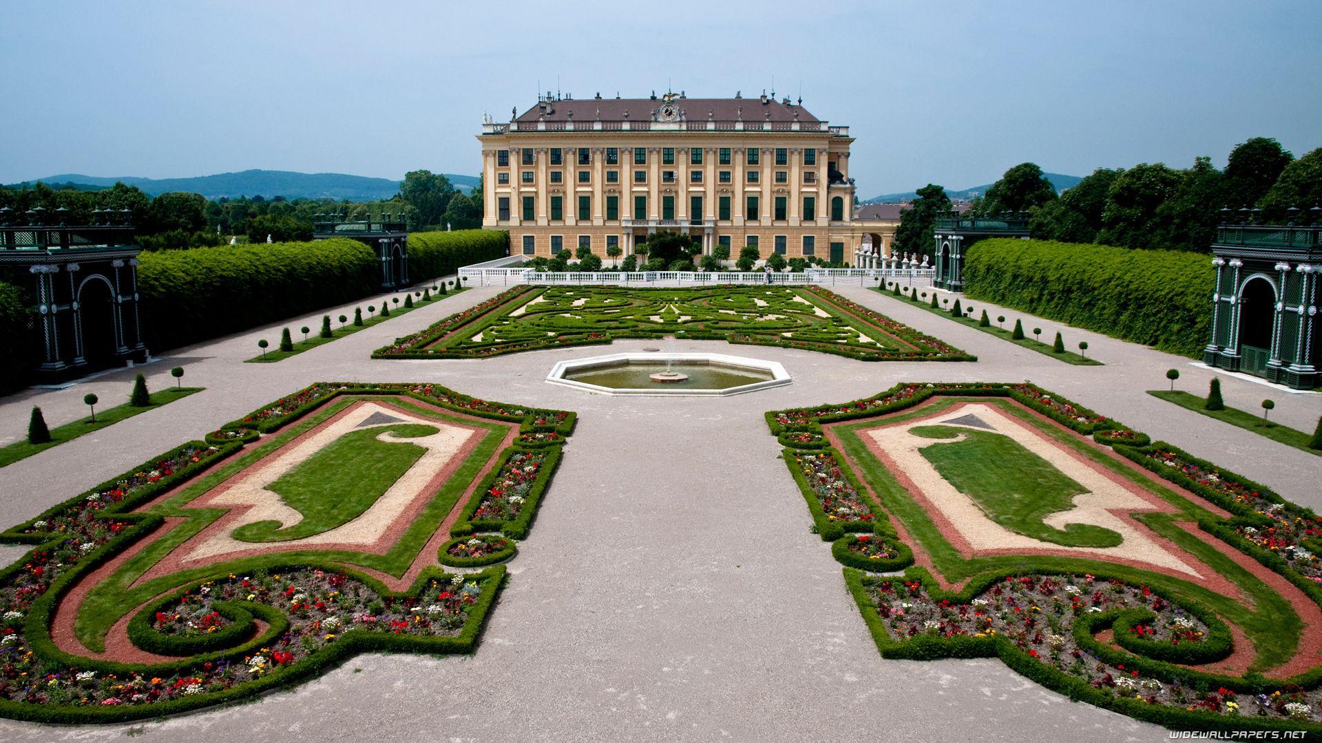1920x1080 Download 1920x1080 HD Wallpaper vienna palace garden
