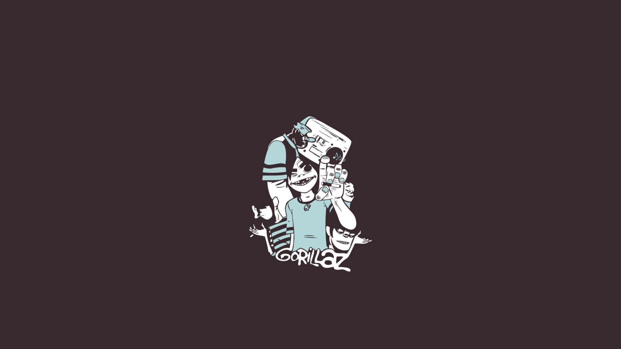 2560x1440 The Gorillaz Wallpaper