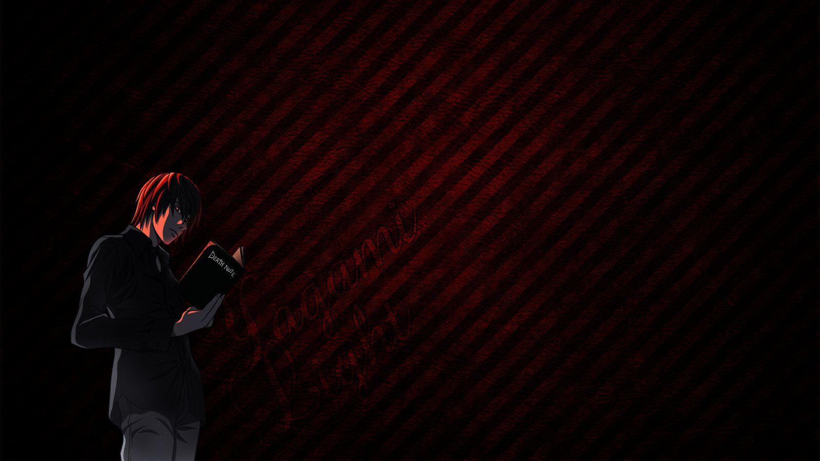 1600x900 Death Note Light Wallpaper