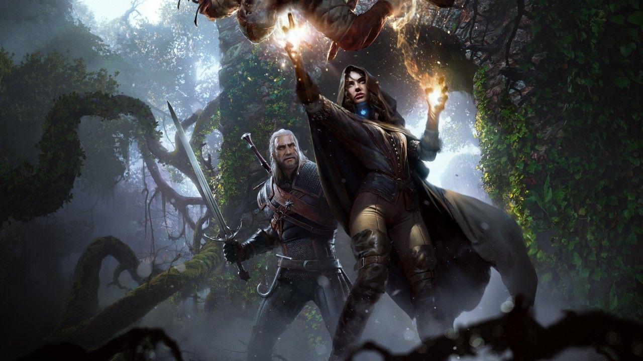 1280x720 Wallpaper The Witcher 3: Wild Hunt, Yennefer, Geralt, 5K