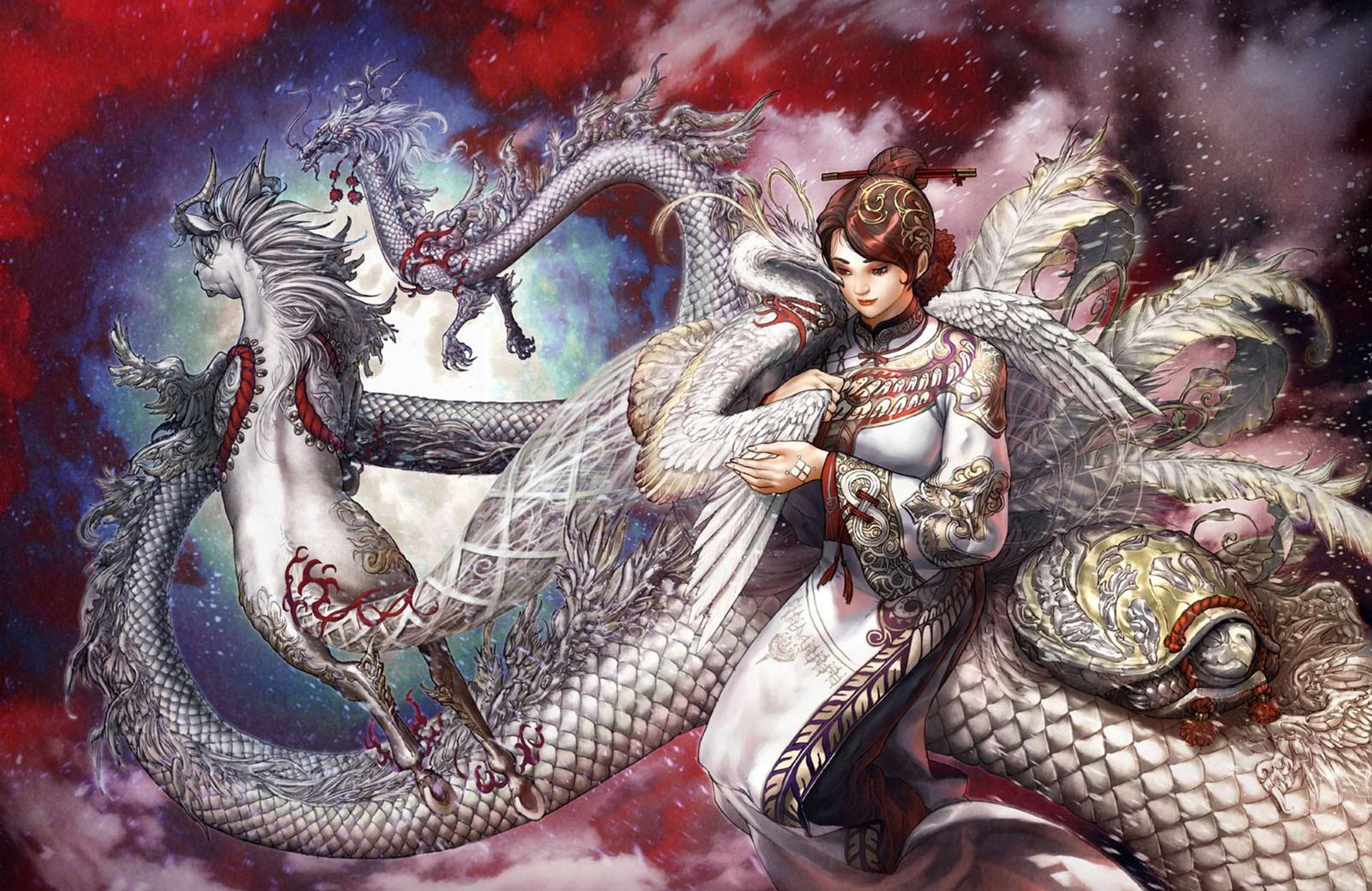 1920x1247 Eastern Dragon Wallpaper