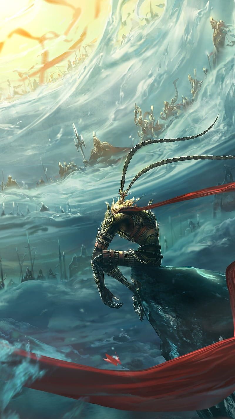 800x1422 HD chinese gods wallpaper