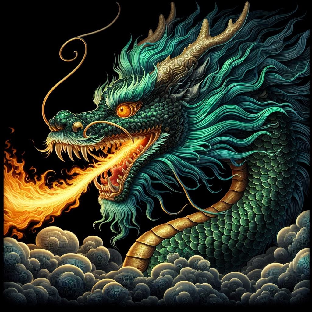 1024x1024 The Chinese Dragon