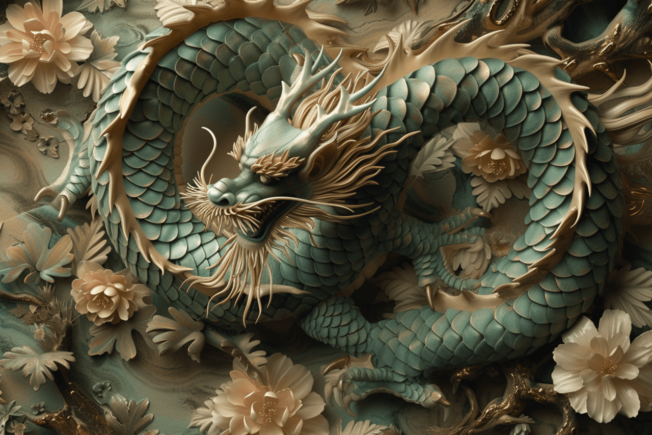 1280x853 Ai Generated, Chinese Dragon, Chinese