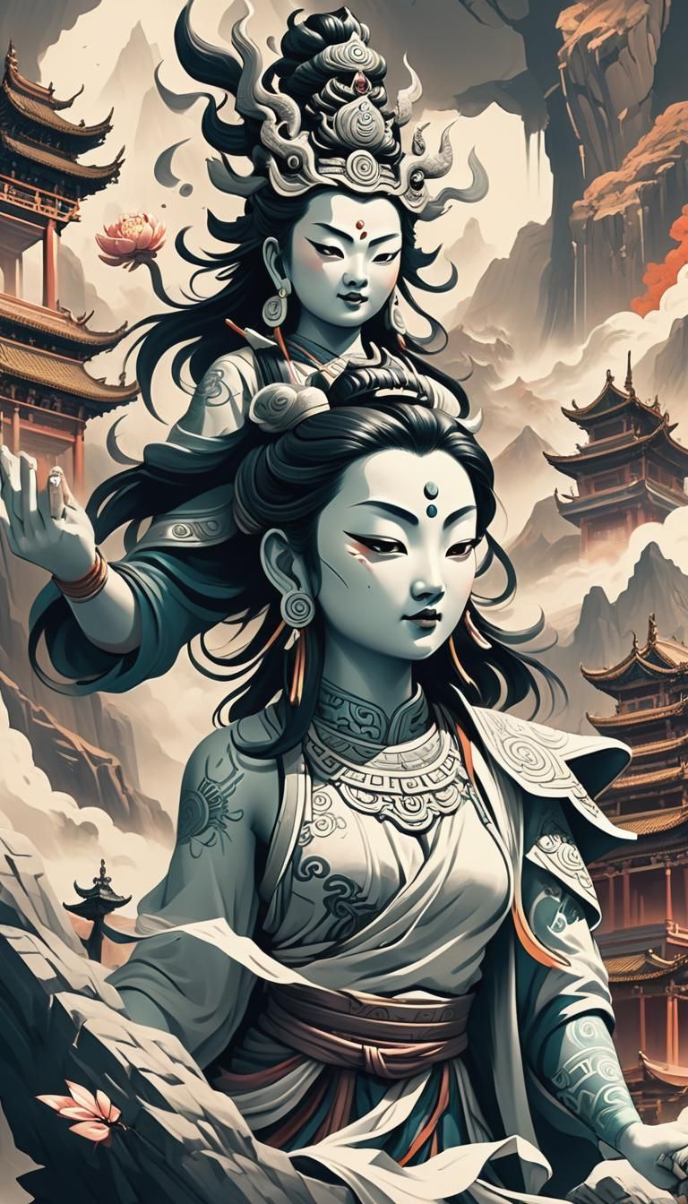 768x1344 Chinese mythology v6 mythology v6