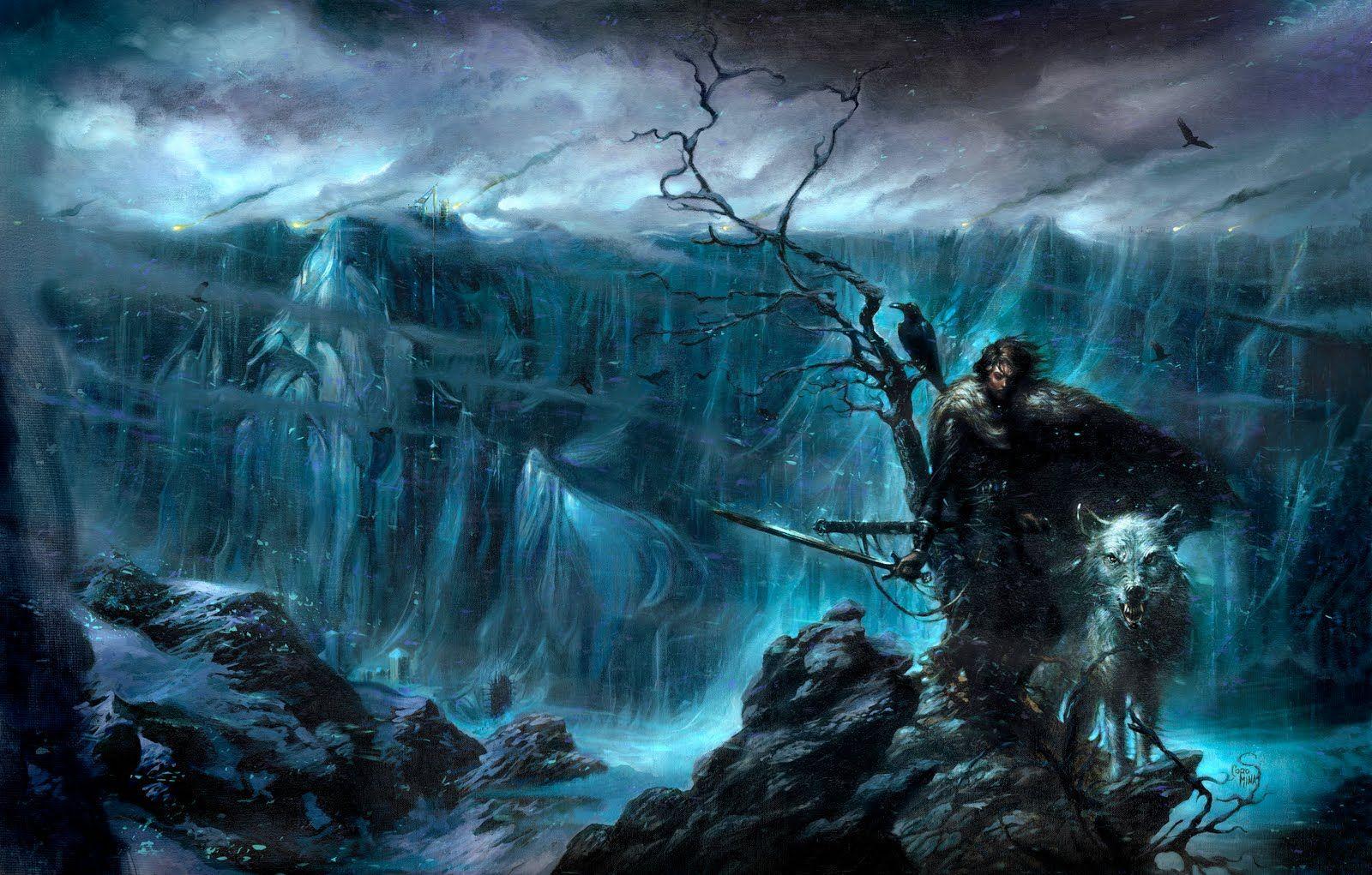 1600x1021 Dire Wolf Wallpaper