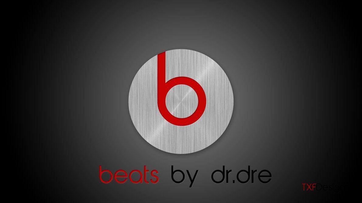 beats logo wallpaper purple