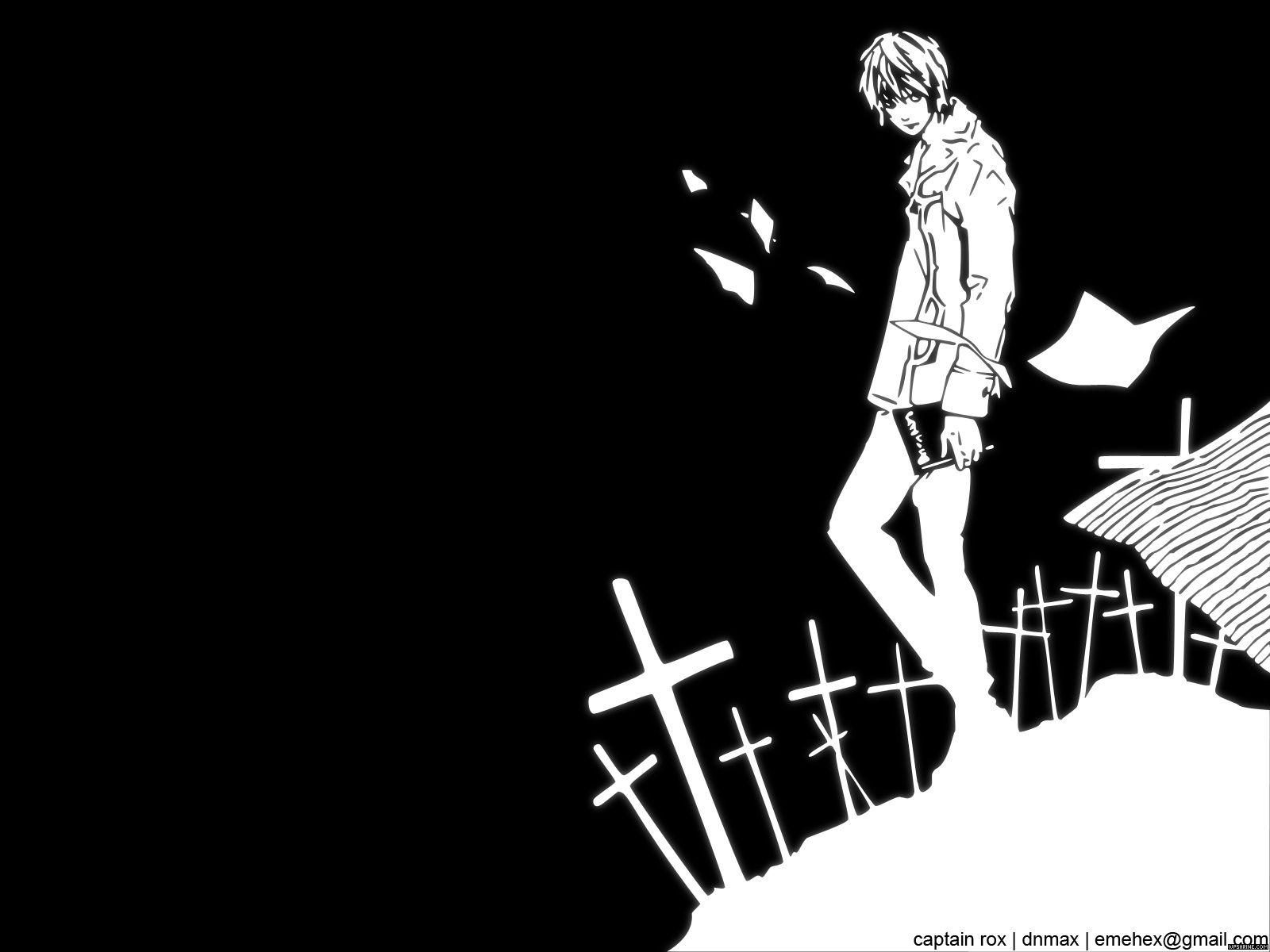 1600x1200 Ánh sáng đen trắng.  Hình nền Death Note.  The Wallpaper Shrine https://wallpaperaccess.com/full/169221.jpg