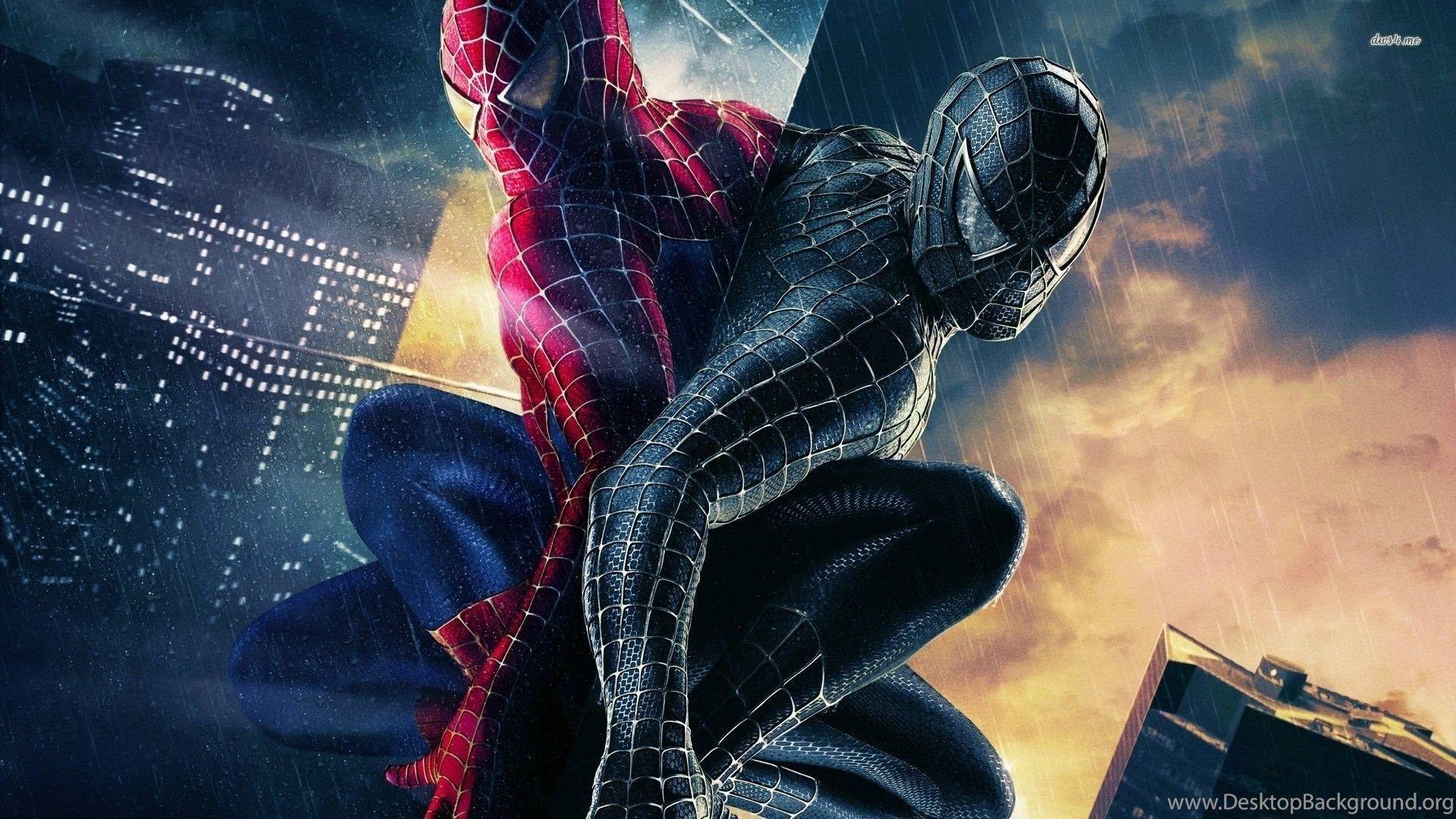 1920x1080 Black Spiderman Wallpaper Desktop Background