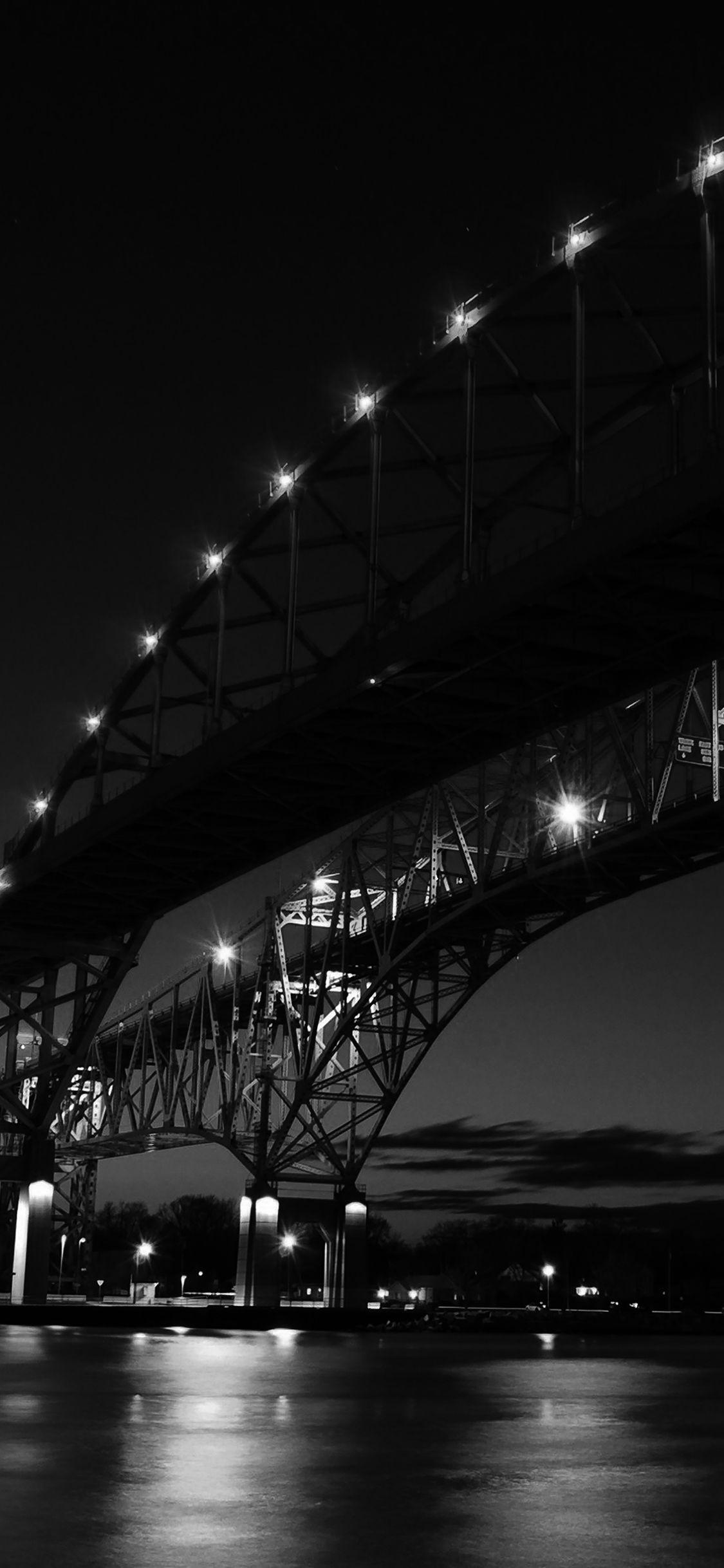 1125x2436 iPhone 8 wallpaper. bridge to usa