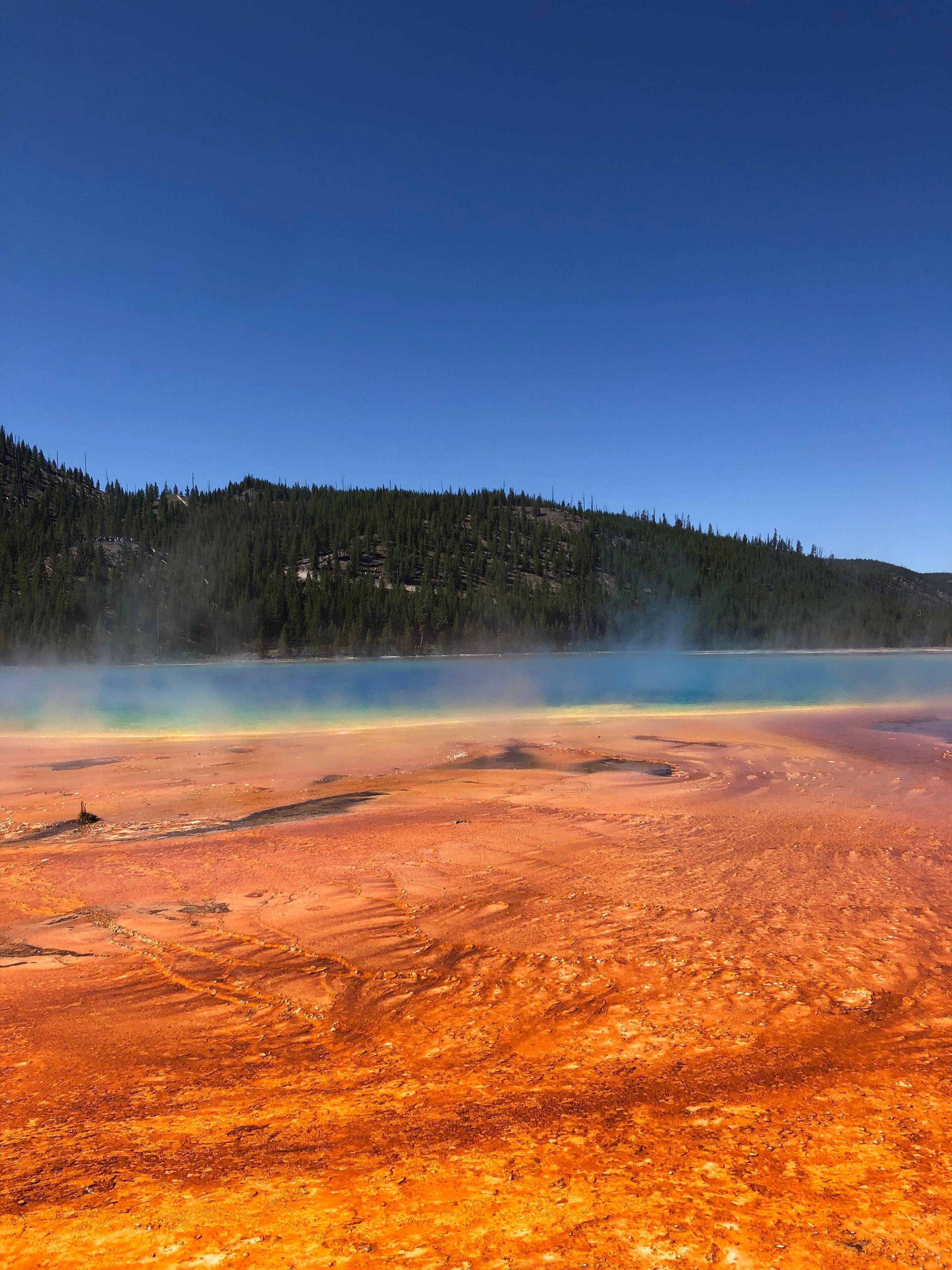 3024x4032 Grand Prismatic Springs, Yellowstone National Park, Wyoming