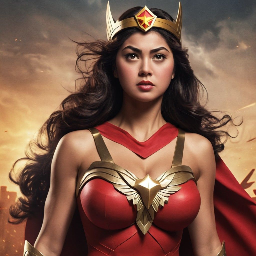 1024x1024 Darna Inspired Female Superhero