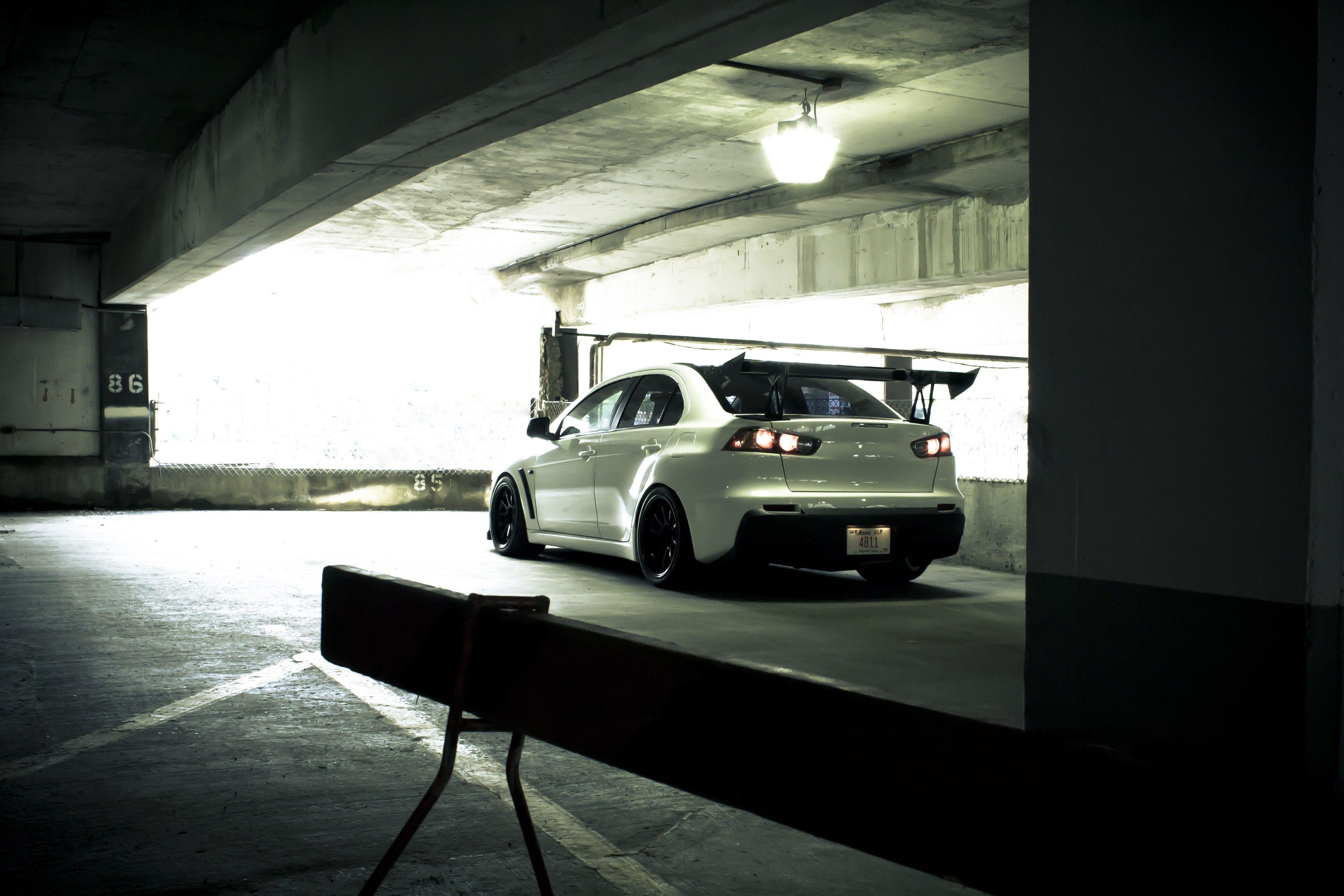 3888x2592 cars, photography, Mitsubishi, tuning, white cars