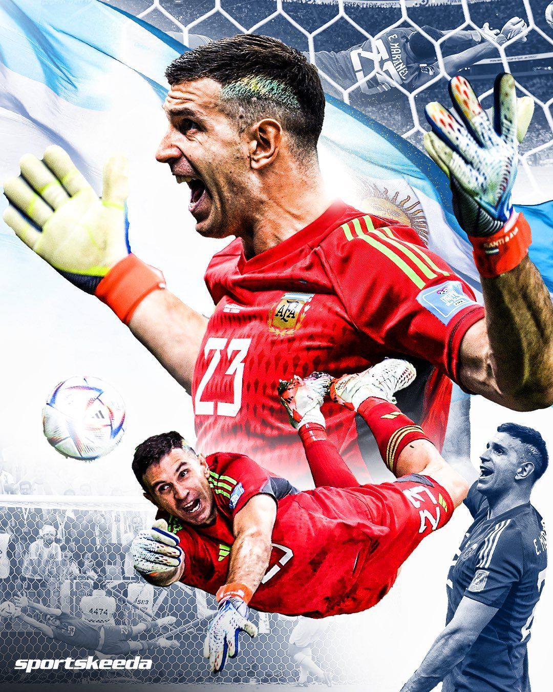 1080x1350 Emiliano Martínez Argentina Wallpaper