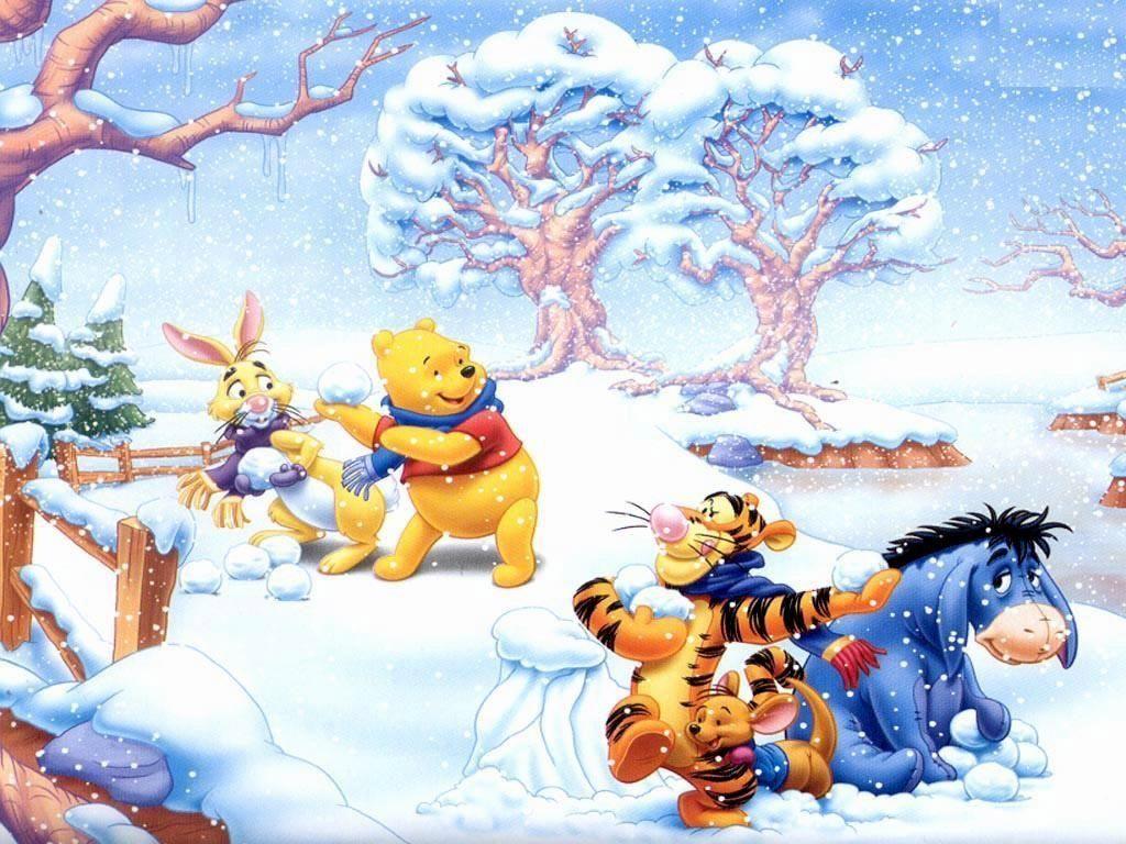 Winnie the Pooh Christmas Wallpapers - Top Free Winnie the Pooh ...