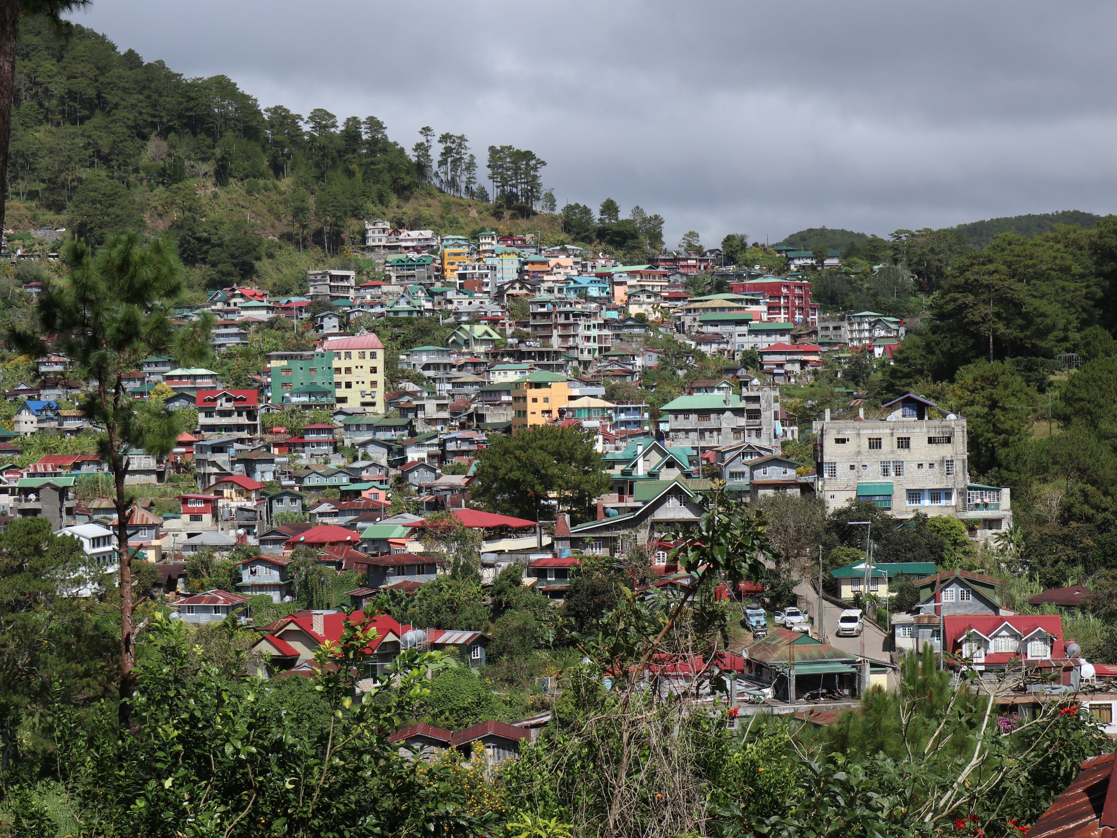 3552x2664 Sagada skyline Sagada, Mountain