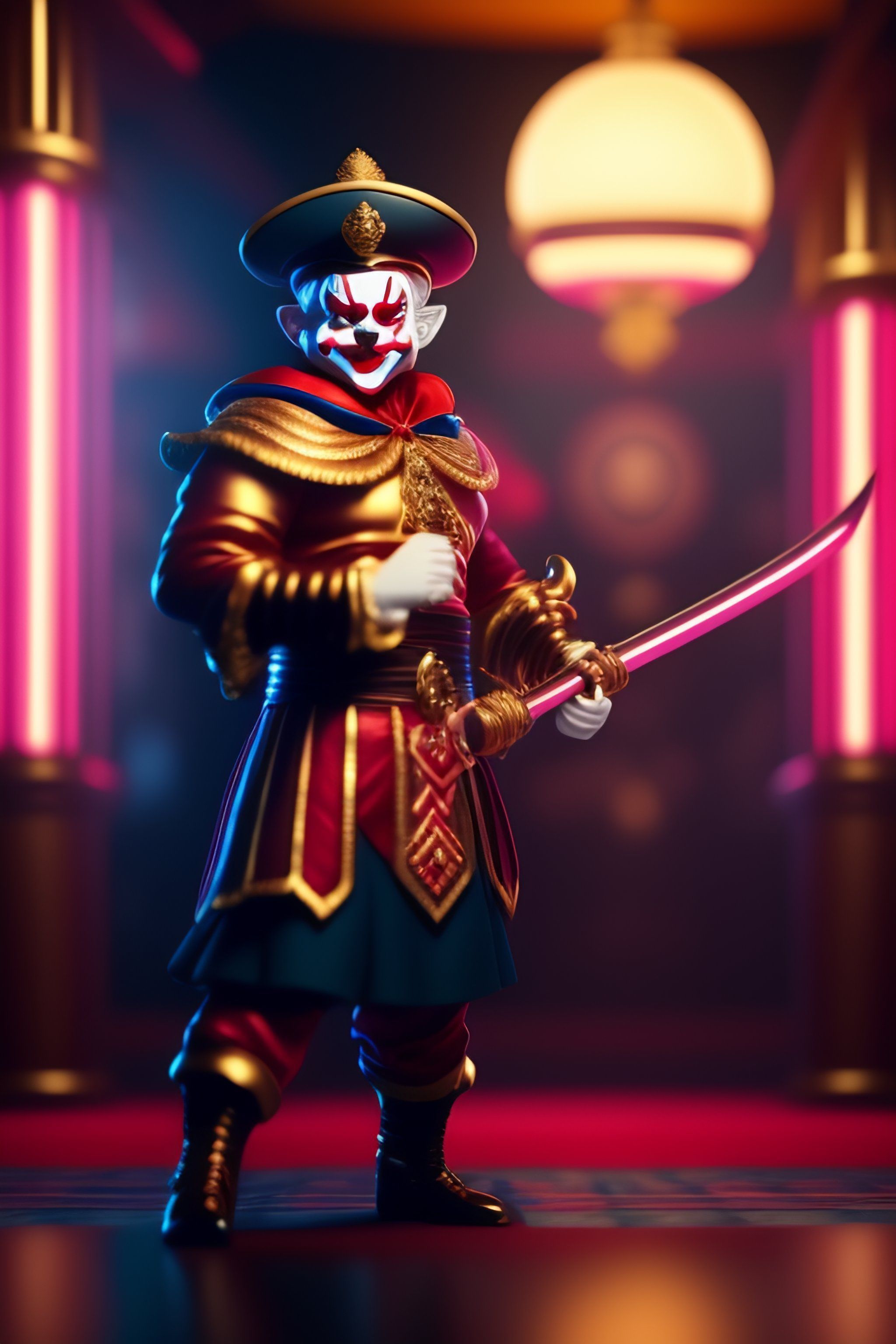 2048x3072 Lexica sailor clown robbing a