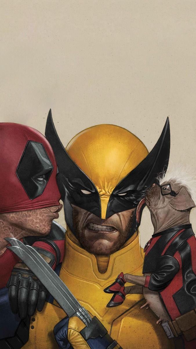 676x1201 Deadpool & Wolverine (& Dogpool) Wallpaper