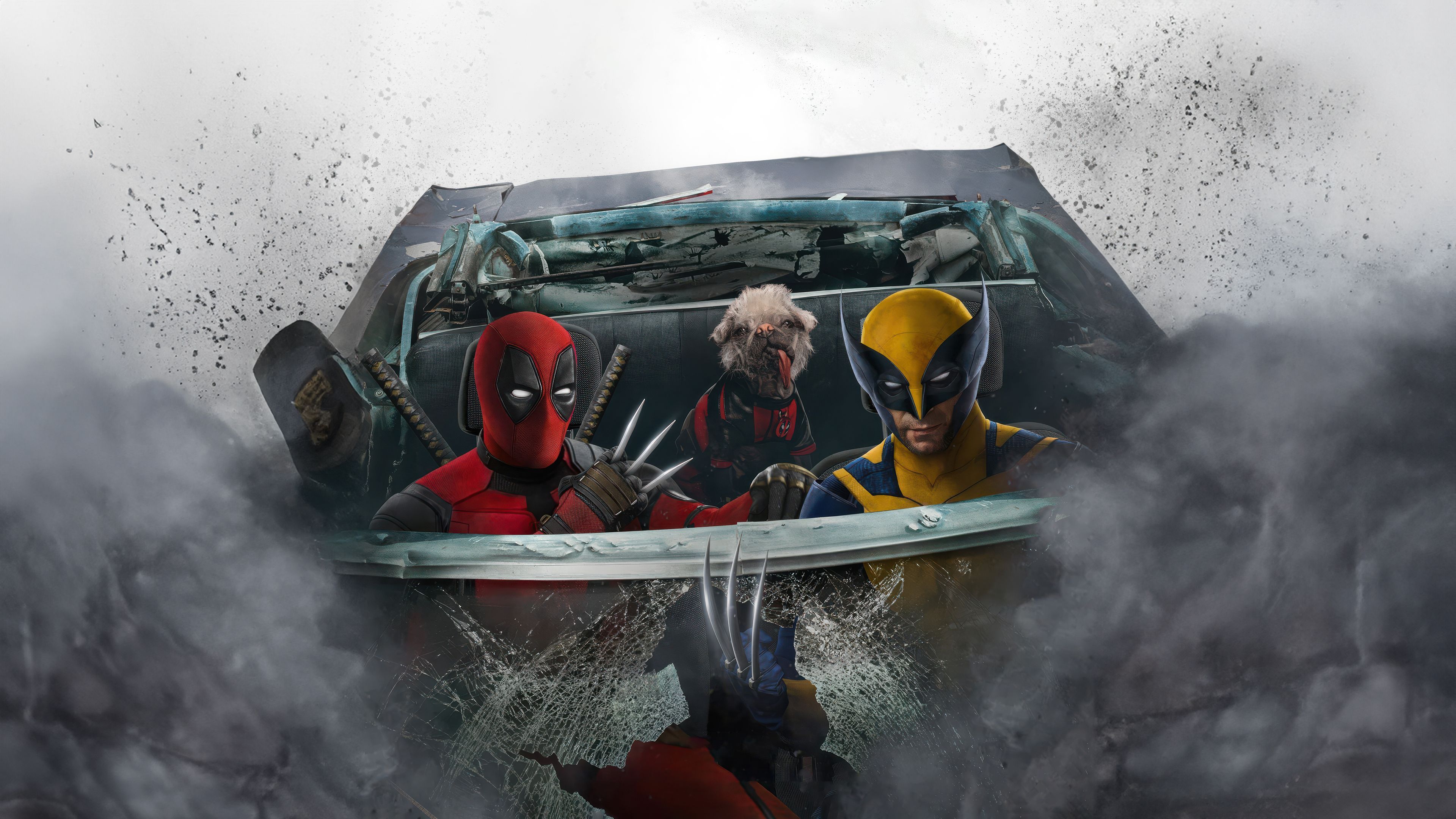 3840x2160 Deadpool And Wolverine X Dogpool