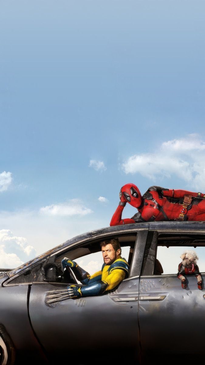 675x1200 Deadpool & Wolverine Wallpaper