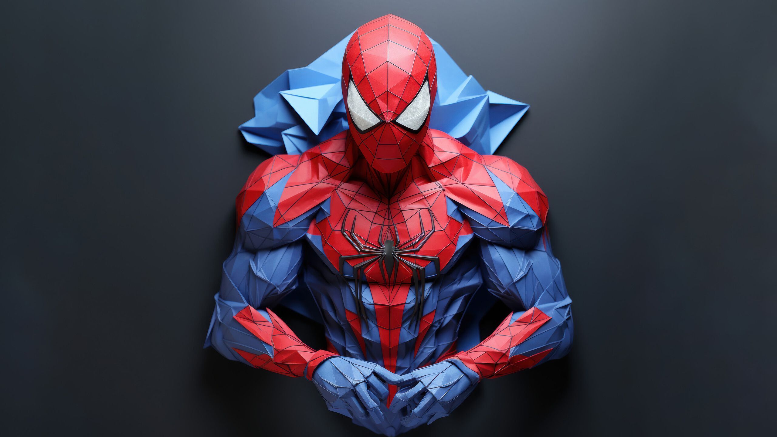 2560x1440 Spider Man Abstract Marvel Superhero 4K