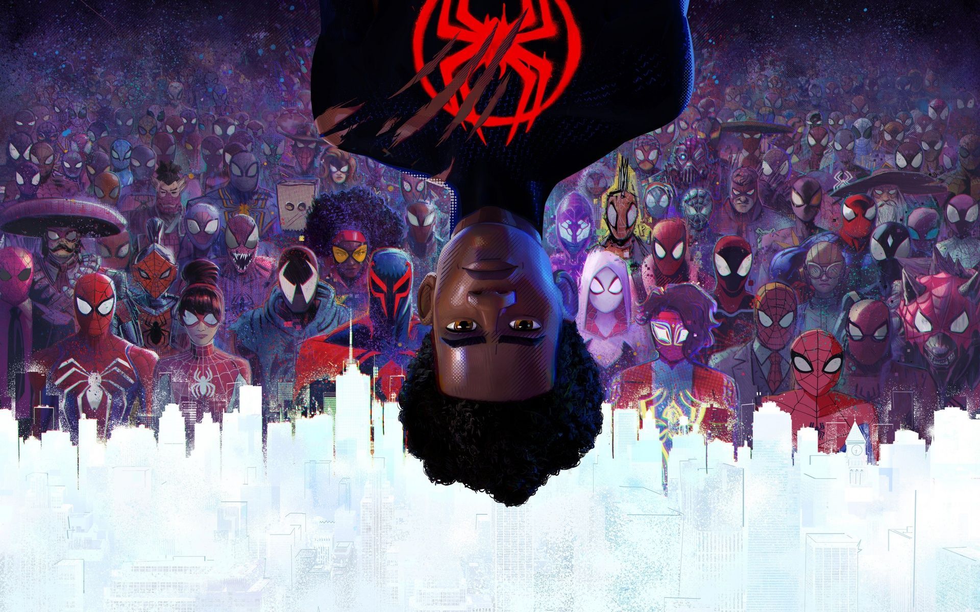 1920x1200 The Spider Verse Wallpaper 4K