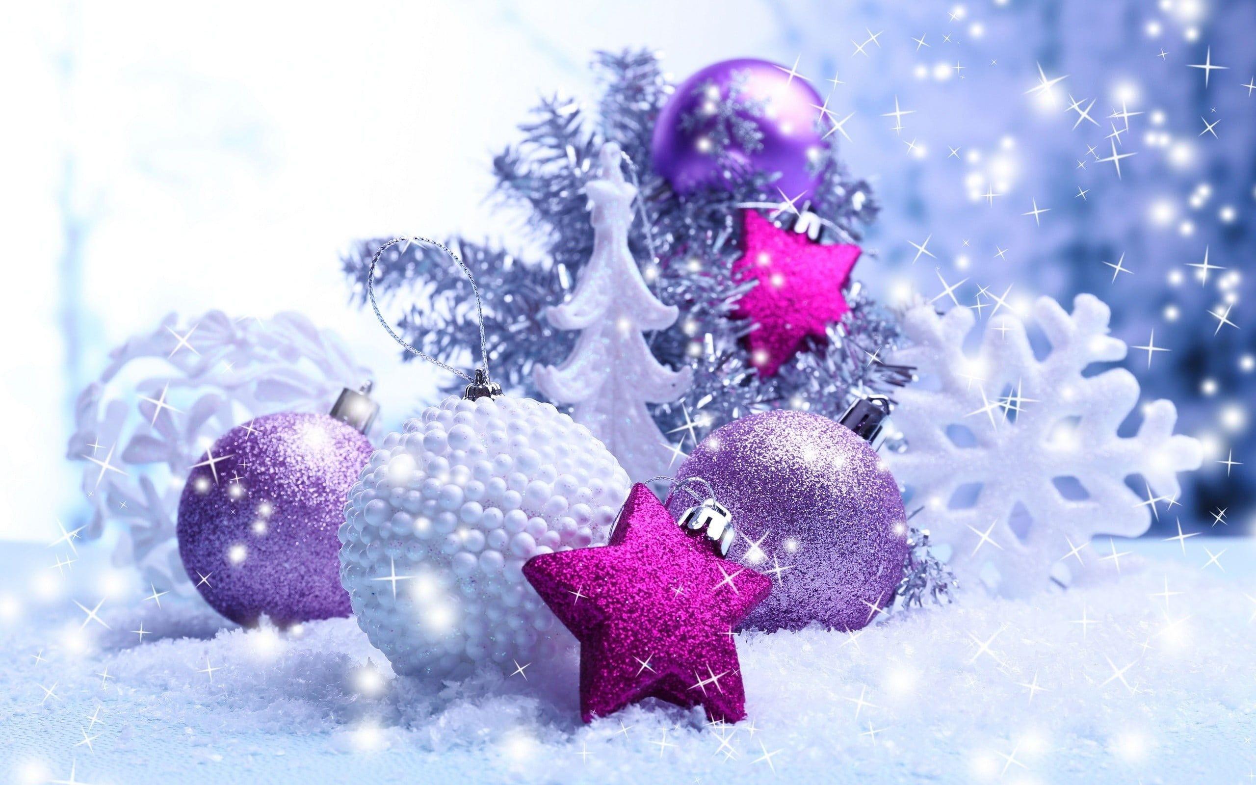 Purple Christmas Ornaments Wallpapers - Top Free Purple Christmas