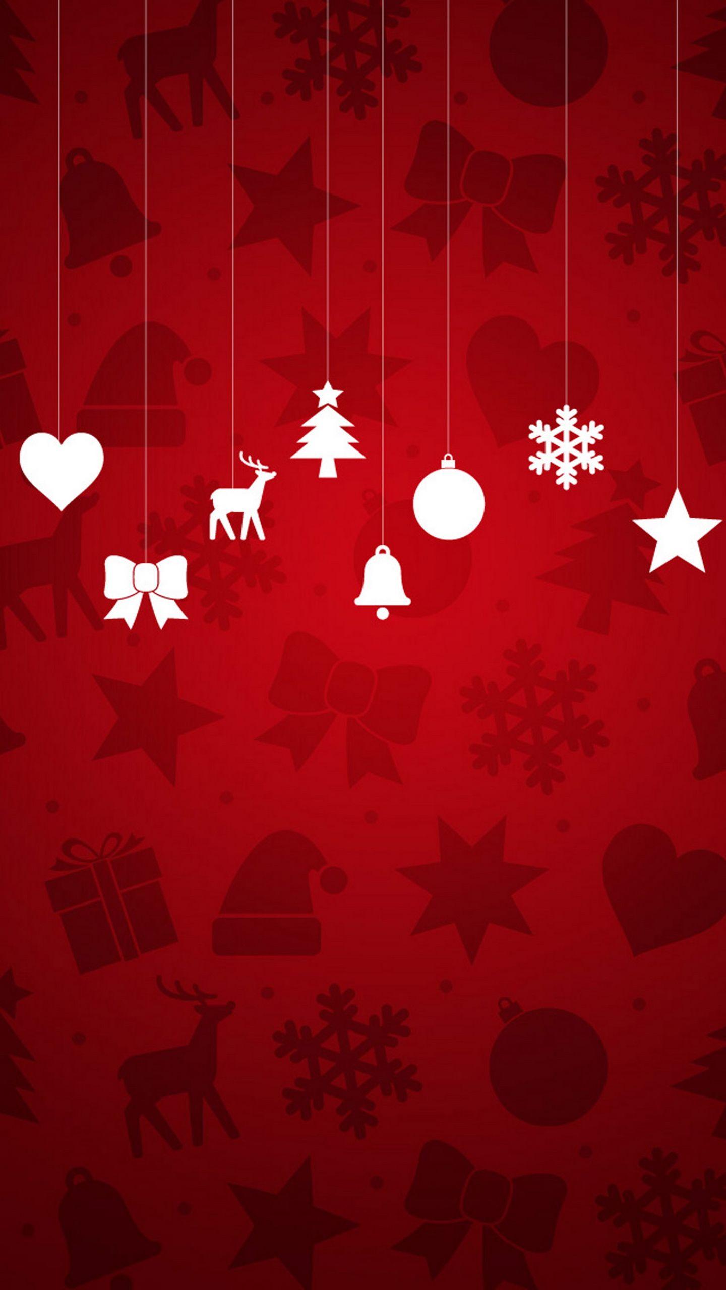 Featured image of post Red Christmas Wallpaper Aesthetic Red christmas background texture with stars falling from above