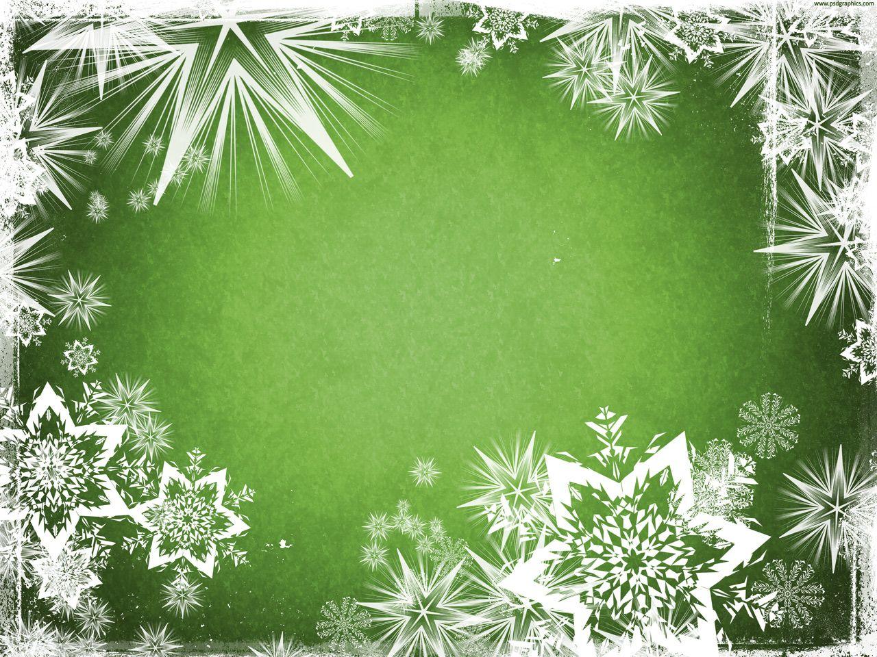 1280x960 Green Christmas background