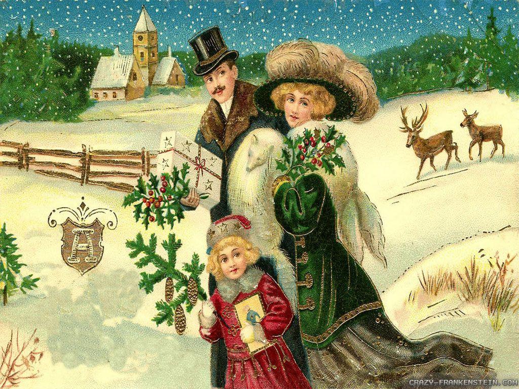1024x768 Victorian Christmas