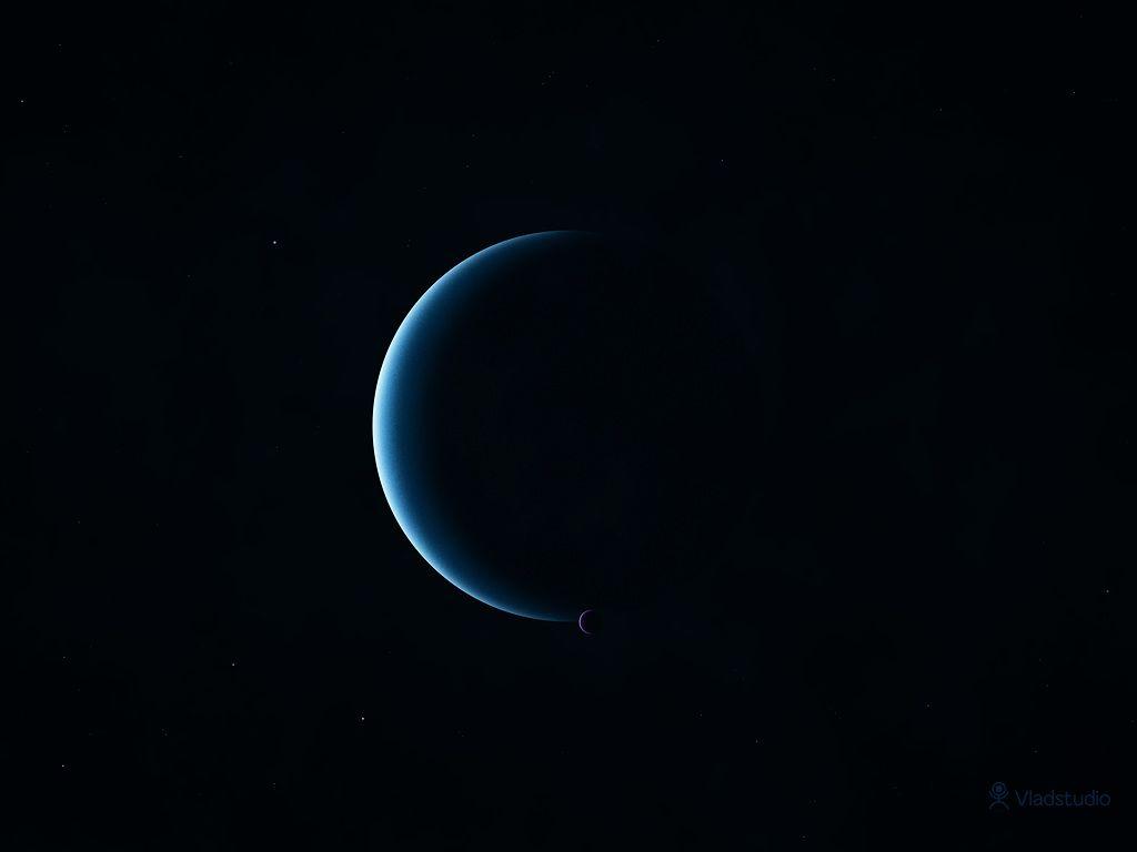 1024x768 Neptune and Triton · Desktop wallpaper · Vladstudio