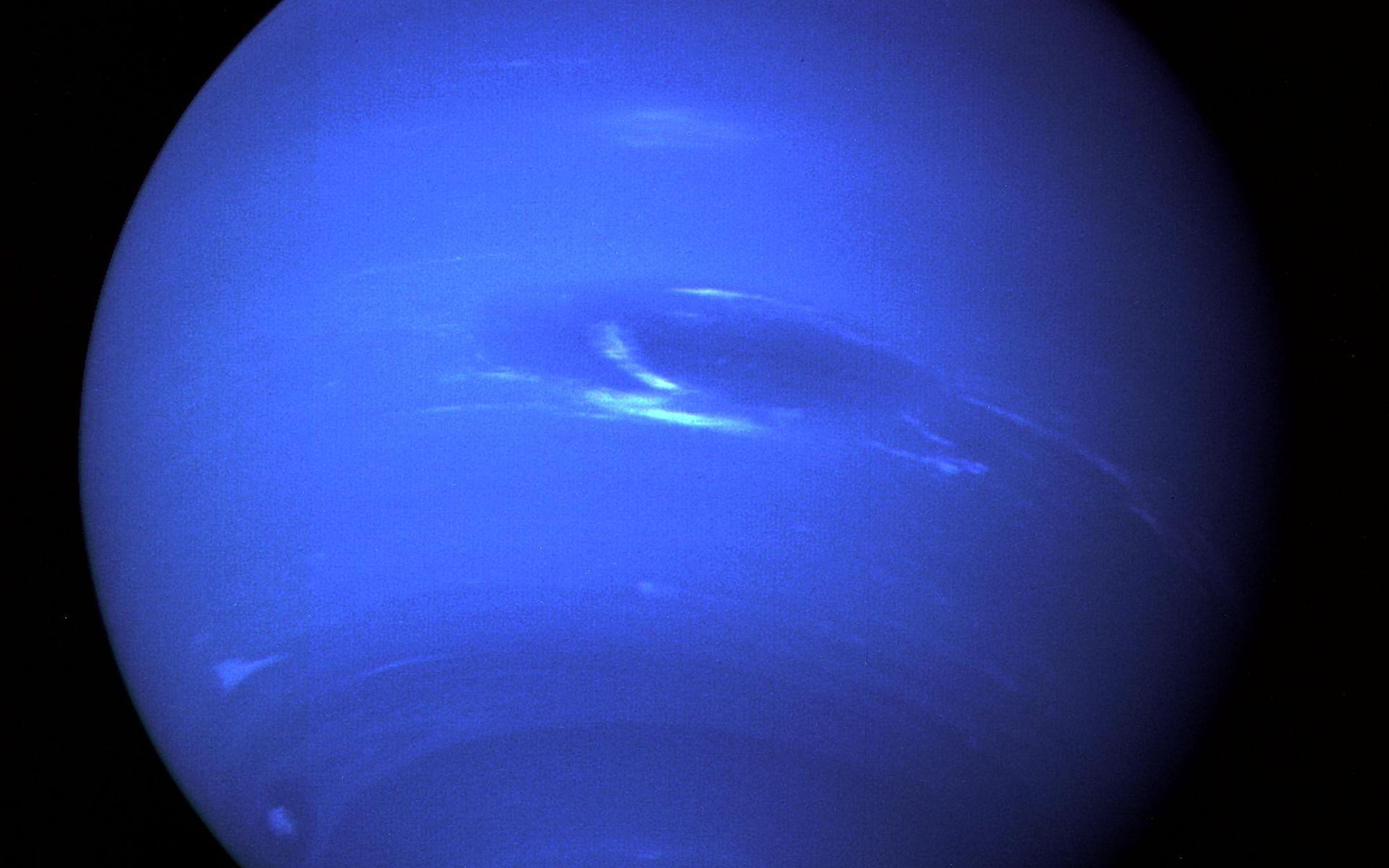 1920x1200 Space Image. Neptune Full Disk View