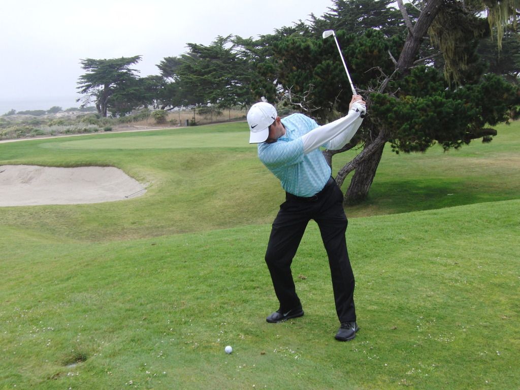 1024x768 Golfers Swing Plane