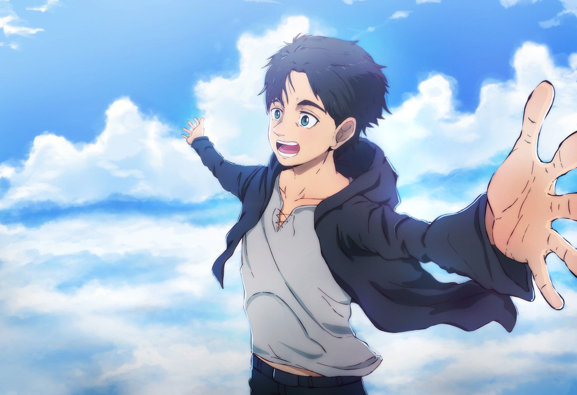 1920x1315 Eren Yeager Freedom Wallpaper