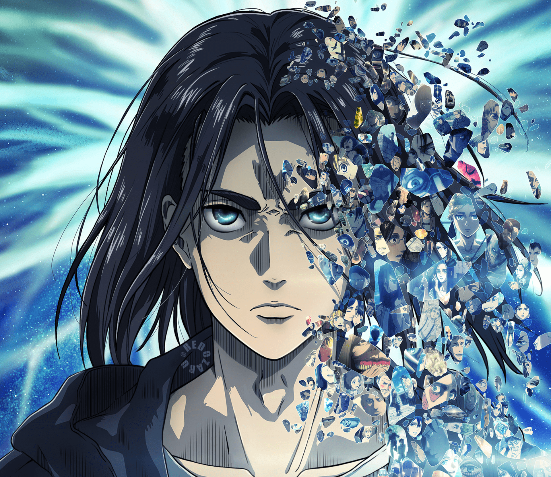 1920x1664 Eren Yeager HD Wallpaper on Titan