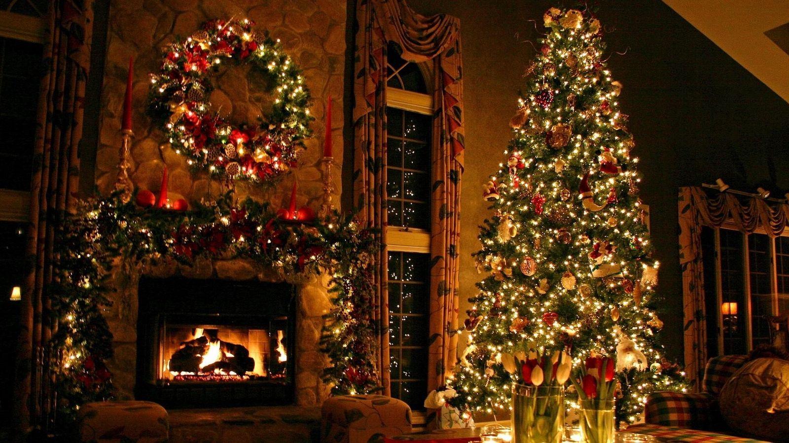 1600x900 Download wallpaper 1600x900 christmas tree, ornaments